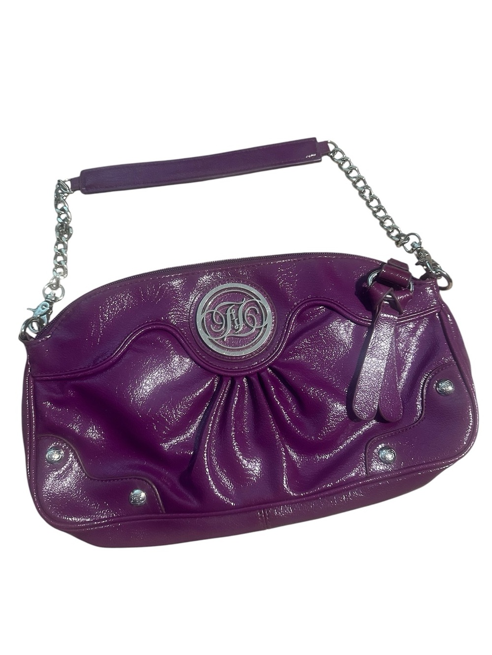 Fabulosity Y2K purple shoulder bag